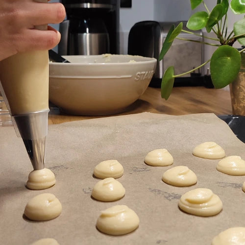 Les choux vanille et chouquettes