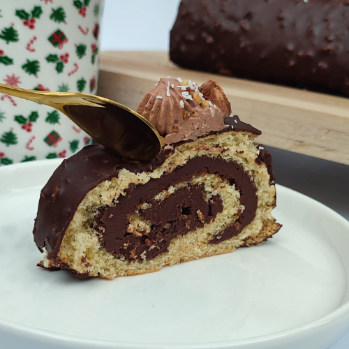 Bûche de Noël - La recette PDF + Cours Vidéo