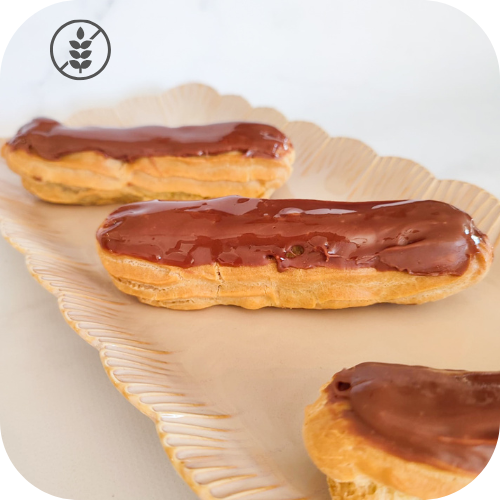 Les éclairs chocolat ou café