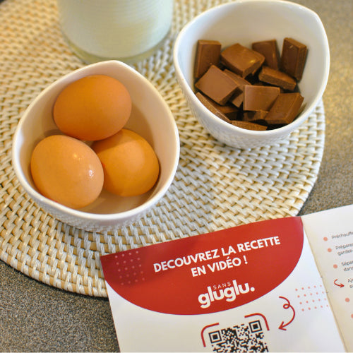 Recette Trianon sans gluten de sansgluglu, box de pâtisserie sans gluten.